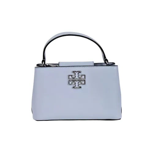 Tory Burch Britten Кожа Сумка через плечо Сумка Женская Пыльно-синий