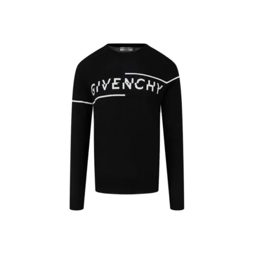 GIVENCHY Черные Мужские Свитера