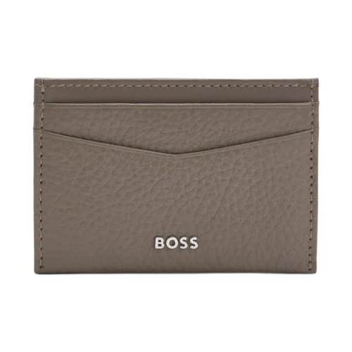 Hugo Boss GRAIN LEATHER Держатель для карт Мужской Умбра