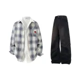 Gray Blue+Black Pants  
Серые синие+черные штаны