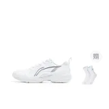 Белый, серебристый + в комплекте с высокими носками