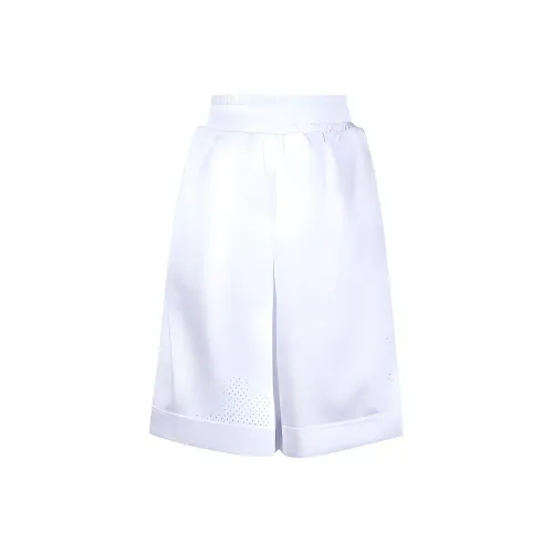 FENDI SS22 Повседневные шорты Женские Белые