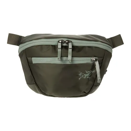 Arcteryx Mantis Нейлоновая ткань Обхват талии Сумка Грудь Сумка Стандартная Унисекс Темно-зеленый