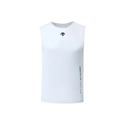 DESCENTE CYCLING series Майка Мужская WT Bright White Tpg