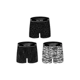 3 шт (Черный Леопардовый принт BYH1384 + Черная Сетка Леопардовый принт BYH1382 + Черные полосы Леопардовый принт BYH1381)