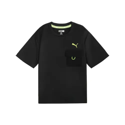 PUMA Карман Черный Kids T Рубашки