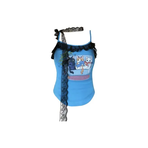 OEING Синие Женские Камисоли