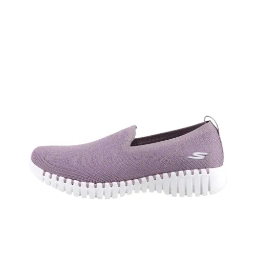 Skechers GO WALK SMART Устойчивая к истиранию Низкая Повседневная Обувь Женская Фиолетовая