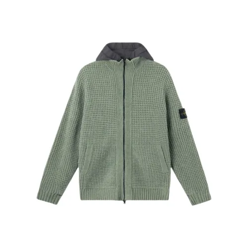 STONE ISLAND Куртки и Пальто Мужской Шалфейный Зеленый