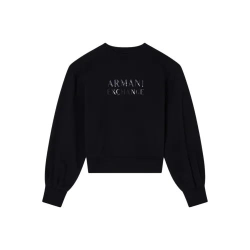ARMANI EXCHANGEAE SS25 Толстовка Женская Черная