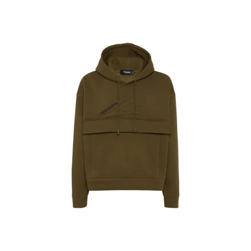 DSQUARED 2 Толстовка Мужской Зеленый