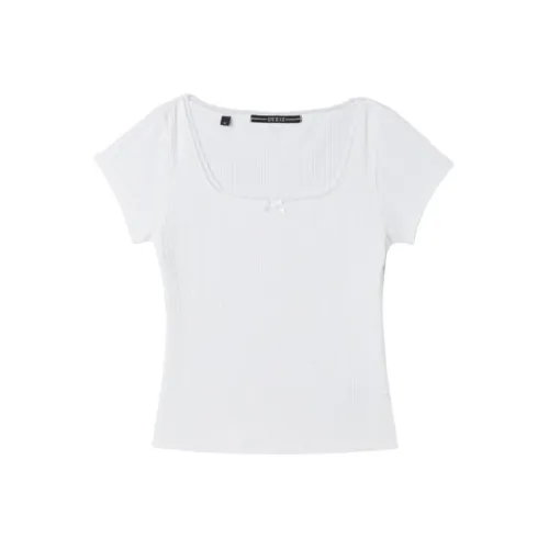 GUESS Белые Женские Футболки