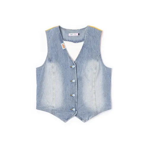 Lee Светло-синие Женские Майки