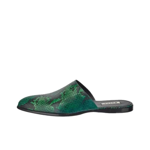 BALLY Домашние тапочки Мужские Зеленые