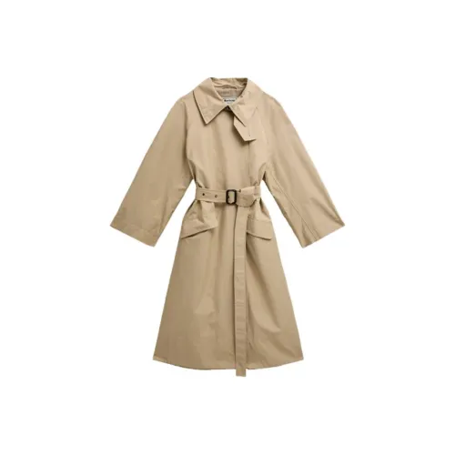 BARBOUR Тренчкот Женский Бежевый