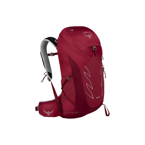 OSPREY Нейлон На открытом воздухе Альпинистский рюкзак Рюкзак Стандартный Унисекс Красный