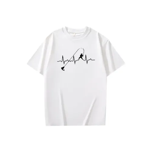 YOUSEKOO Белая унисекс футболка