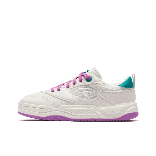 FILA FUSION Банк Низкий Топ Кеды Женские Снег