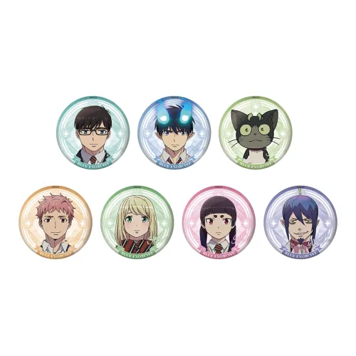 MANCOOL 'Синий Exorcist' Циановый Drive COLOR Collection Значки