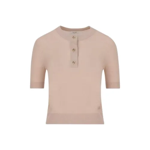 CELINE Розовые Женские Свитеры