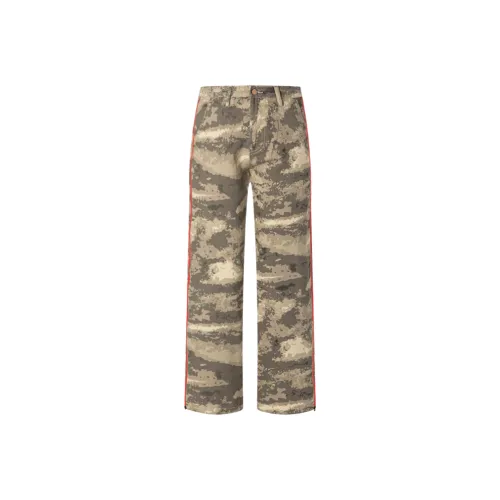 ZLAYCO Камуфляж Унисекс Повседневные брюки