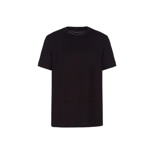 EMPORIO ARMANI SS22 T-Shirt Мужской Черный