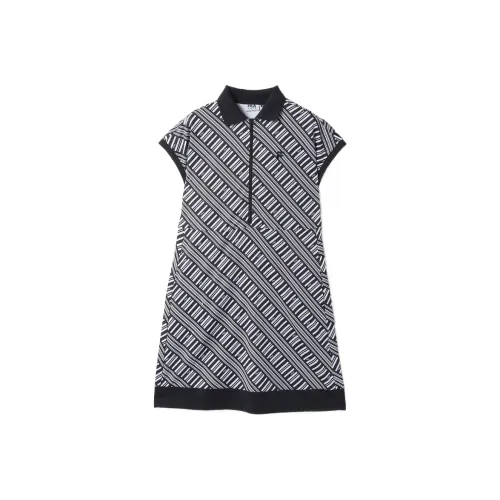 FILA Golf Series Черная Женская Одежда для Гольфа