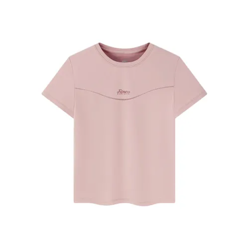 Эрке Крем Пудра Женские Рубашки с Рукавами