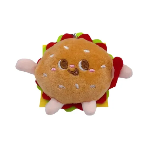 JOY FUER Милый Гамбургер Картофель фри Тост с Курицей Nuggets Куклы Плюшевый Брелок Высота 12 см