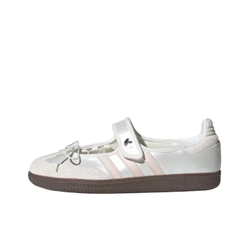 adidas originals Samba Jane Туфли Мэри Джейн Белый серебристый Женские