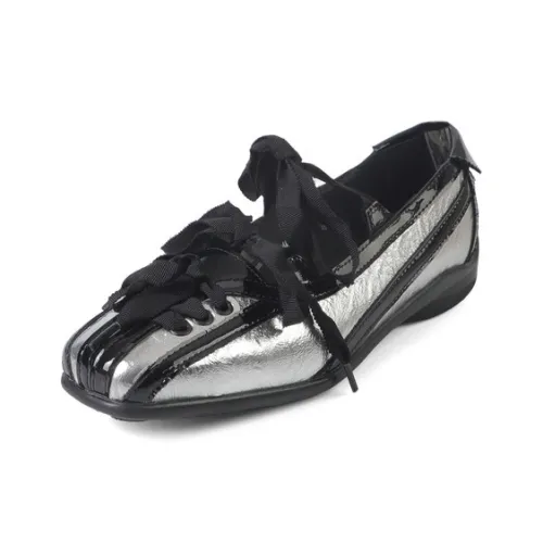 Su Yanjiao Плоская подошва Туфли Мэри Джейн Женские