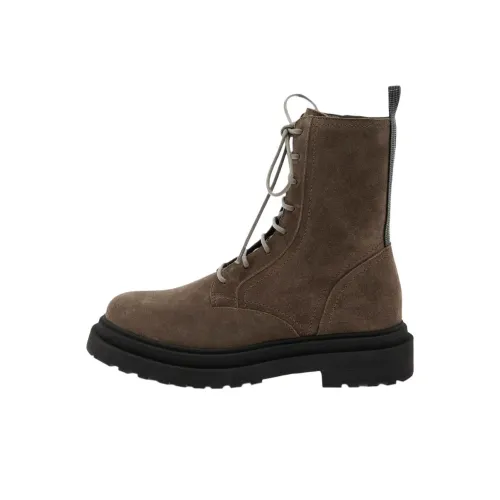 Brunello Cucinelli Ботильоны Умбра Женские