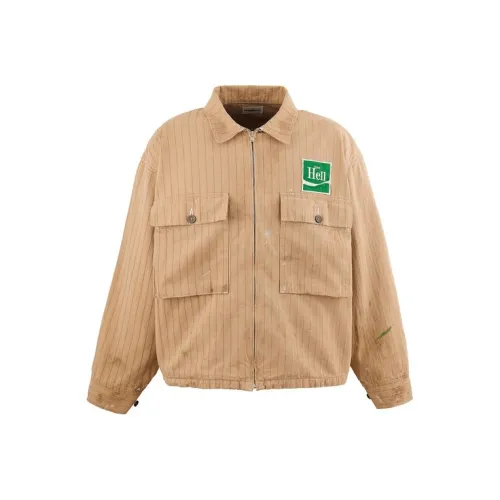 SAINT Mxxxxxx SEAN WOTHERSPOON Co Бренд Светло-янтарный Унисекс Куртки