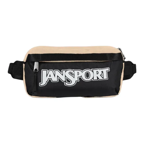 JanSport Переработанный нейлон Одно плечо Через плечо Бананка Унисекс Хаки