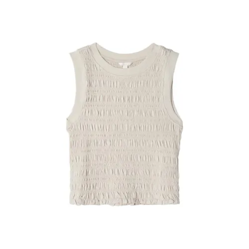 GUESS Светло-бежевые Женские Майки