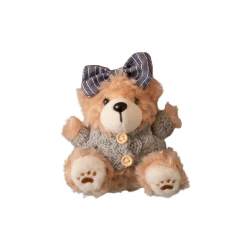 MIC RABBIT Бисквит Медвежонок Кукла Плюшевая Подвеска 10 см Рекомендуемая Высота