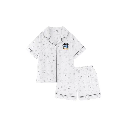 QIAOYUN Пингвин Женские Пижамные Комплекты