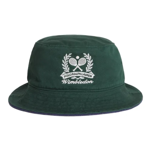 Polo Ralph Lauren Хлопковая ткань Шляпы ведра Мужской Зеленый