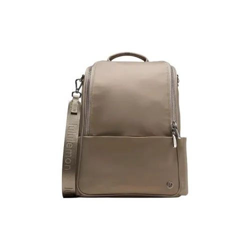 lululemon Нейлон Рюкзак Маленький Женский Теплый Серый