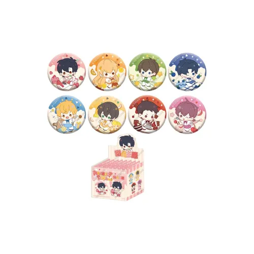 MANCOOL Е Сю Аватар короля Тема Десерт Мистерия Коробка Объем 2 Магниты аниме-тематики