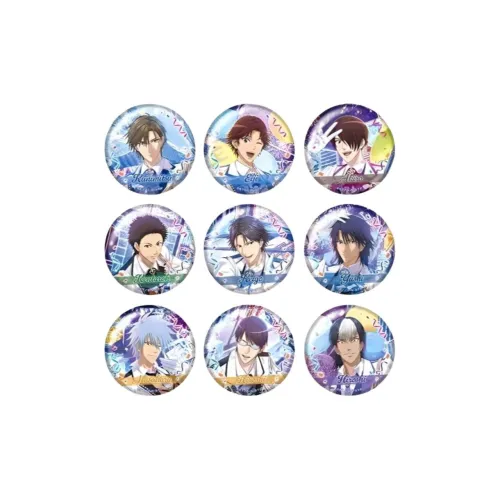 BUSHIROAD Takashi Oishi Shuuji Ryoma Риома Эчизен The New Prince of Tennis Персонаж RisingBeat Вспышка Parade Значки