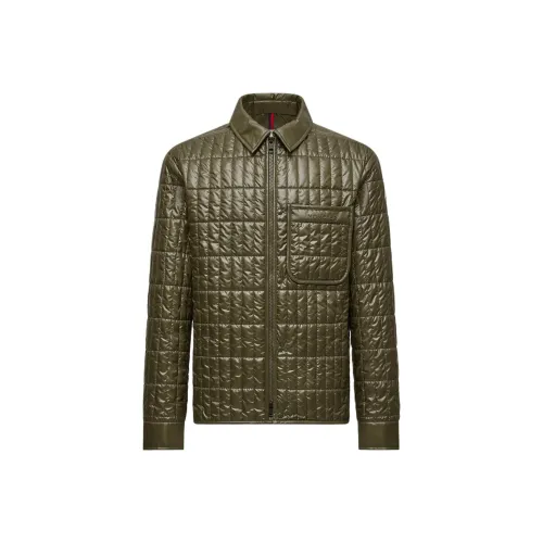 MONCLER FW25 Оливково-зеленый Мужские Куртки