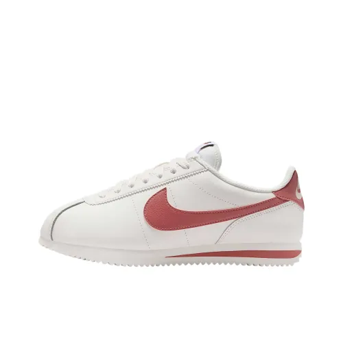 Nike Cortez Low Топ Повседневная Обувь Женская Коричневый Белый