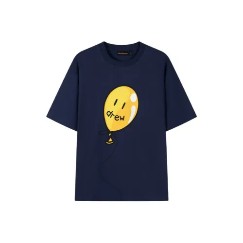 Drew House Морской синий Унисекс Футболка