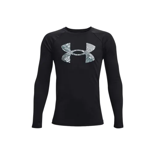 Under Armour Технический черный Kids T-рубашки