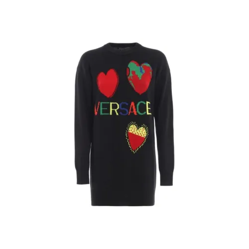 VERSACE Черные Женские Свитеры