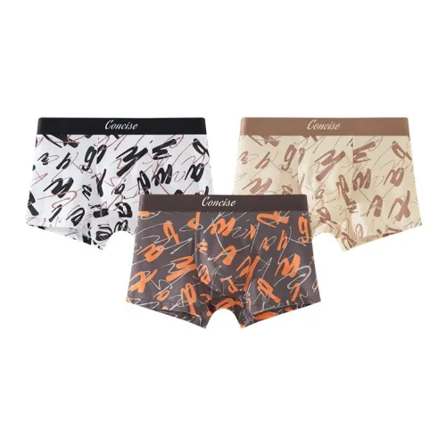 Qiao Ni Tong Трусы Мужские упаковка из 3 штук