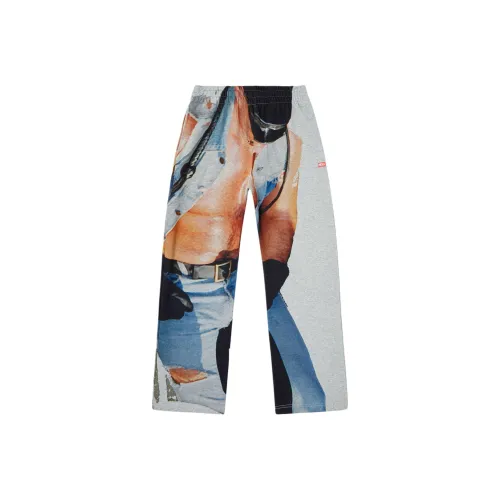 DIESEL x Tom of Finland SS25 Вязаные спортивные брюки унисекс