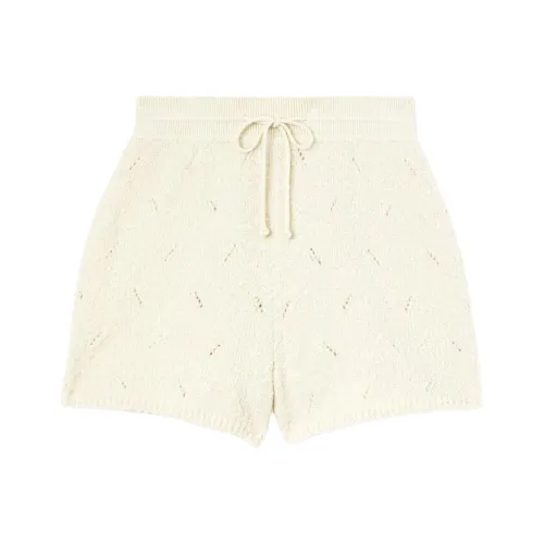 Loro Piana Белые Женские Повседневные Шорты