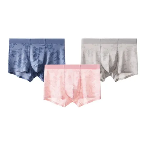 Qiao Ni Tong Трусы Мужские упаковка из 3 штук